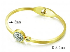 HY Stainless Steel 316L Bangle-HYC59B0416HID