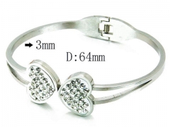 HY Stainless Steel 316L Bangle-HYC59B0683HIL