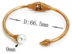 HY Stainless Steel 316L Bangle-HYC80B0046HNZ