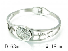 HY Stainless Steel 316L Bangle-HYC59B0520HIL