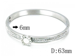 HY Stainless Steel 316L Bangle-HYC80B0482HIQ
