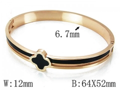 HY Stainless Steel 316L Bangle-HYC80B0396HOS