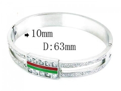 HY Stainless Steel 316L Bangle-HYC80B0674HKZ