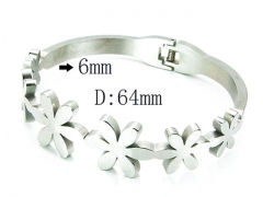 HY Stainless Steel 316L Bangle-HYC59B0722HZL