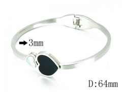 HY Stainless Steel 316L Bangle-HYC59B0504HHL