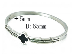 HY Stainless Steel 316L Bangle-HYC59B0730HIL