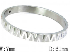 HY Stainless Steel 316L Bangle-HYC80B0084OL