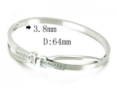 HY Stainless Steel 316L Bangle-HYC80B0623HLE