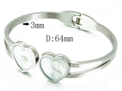 HY Stainless Steel 316L Bangle-HYC59B0679HI5