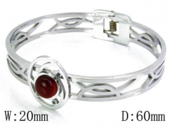 HY Stainless Steel 316L Bangle-HYC80B0034HNZ