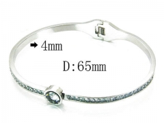HY Stainless Steel 316L Bangle-HYC80B0581HJD