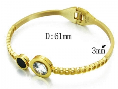 HY Stainless Steel 316L Bangle-HYC80B0252HJD