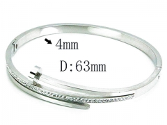 HY Stainless Steel 316L Bangle-HYC80B0748HJT