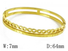 HY Stainless Steel 316L Bangle-HYC80B0009IZZ