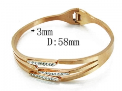 HY Stainless Steel 316L Bangle-HYC80B0371HJX
