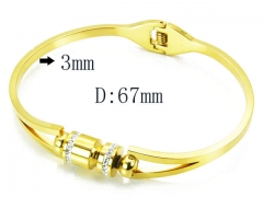 HY Stainless Steel 316L Bangle-HYC80B0573HME