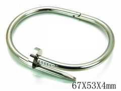 HY Stainless Steel 316L Bangle-HYC59B0342HHL