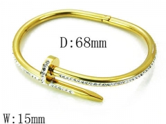 HY Stainless Steel 316L Bangle-HYC59B0389IWW