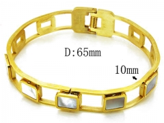 HY Stainless Steel 316L Bangle-HYC80B0296HKQ