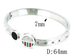 HY Stainless Steel 316L Bangle-HYC80B0789HLE