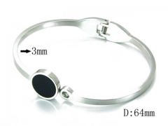 HY Stainless Steel 316L Bangle-HYC59B0414HZL