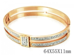 HY Stainless Steel 316L Bangle-HYC80B0526HPY