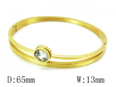 HY Stainless Steel 316L Bangle-HYC59B0615HHL