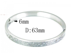 HY Stainless Steel 316L Bangle-HYC80B0672HJL