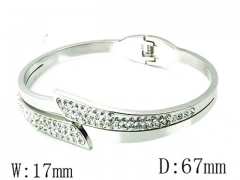 HY Stainless Steel 316L Bangle-HYC59B0408HKW