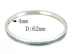 HY Stainless Steel 316L Bangle-HYC80B0587HIW