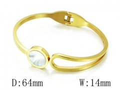 HY Stainless Steel 316L Bangle-HYC59B0634HJW