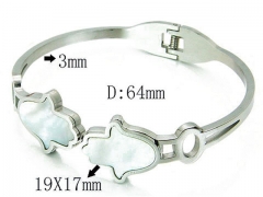 HY Stainless Steel 316L Bangle-HYC59B0691HI5