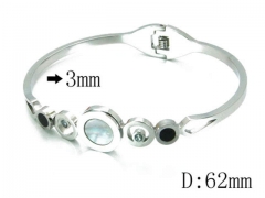 HY Stainless Steel 316L Bangle-HYC80B0477HHE
