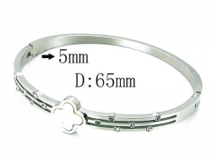 HY Stainless Steel 316L Bangle-HYC59B0728HIL