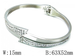 HY Stainless Steel 316L Bangle-HYC80B0393HIE