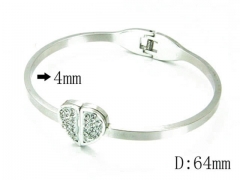 HY Stainless Steel 316L Bangle-HYC59B0493HHL