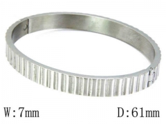 HY Stainless Steel 316L Bangle-HYC80B0086OL