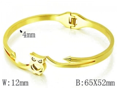 HY Stainless Steel 316L Bangle-HYC80B0515HJD