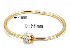 HY Stainless Steel 316L Bangle-HYC80B0671HNA
