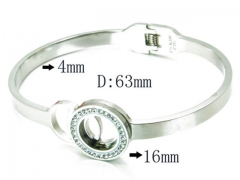 HY Stainless Steel 316L Bangle-HYC80B0498HIW