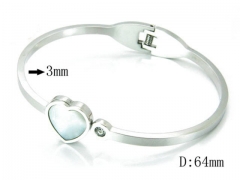 HY Stainless Steel 316L Bangle-HYC59B0419HZL