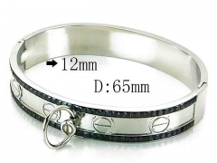 HY Stainless Steel 316L Bangle-HYC80B0634HOE