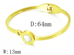 HY Stainless Steel 316L Bangle-HYC59B0392HIE