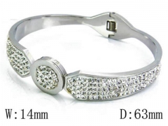 HY Stainless Steel 316L Bangle-HYC80B0040IJZ