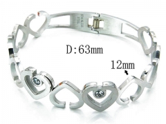 HY Stainless Steel 316L Bangle-HYC80B0291HZZ