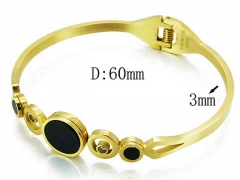 HY Stainless Steel 316L Bangle-HYC80B0243HIE