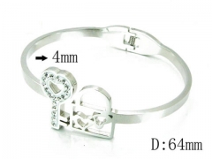 HY Stainless Steel 316L Bangle-HYC59B0487HIL