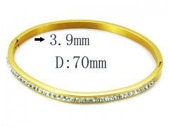 HY Stainless Steel 316L Bangle-HYC80B0565HJZ