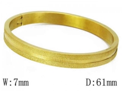 HY Stainless Steel 316L Bangle-HYC80B0103HIL