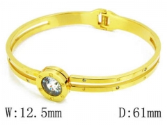 HY Stainless Steel 316L Bangle-HYC80B0065IHZ